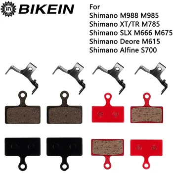 4 Perechi de Rășină/ceramica/metal Plin Biciclete MTB Biciclete Plăcuțele de Frână Disc pentru ShimanoM988 M985 XT/TR M785/SLX M666 M675/Deore M615 S700