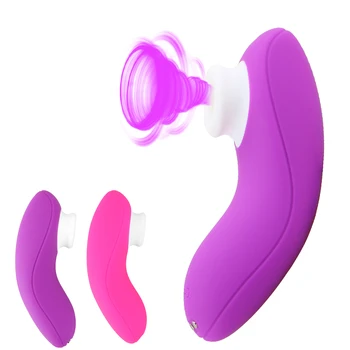 Mini Silicon Suge Vibratorul Sex Oral Stimulator Clitoris Sfarcuri Clitoris Fraier G-Spot Massger 10 Moduri De Supt