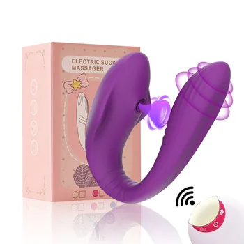 suge vibator clitorisul fraier G locului de Silicon vibrator Cupluri U tip Portabil de control de la distanță jucarii sexy stimulator Clitoridian