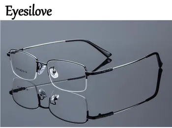 Gata făcute metal ochelari miopie bărbați Miop cu Ochelari baza de prescriptie medicala terminat ochelari femei ochelari dioptrii -1,0 la -6.0