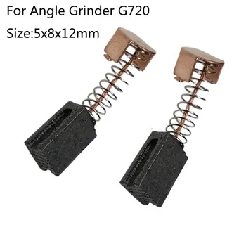 2 buc Perii de Carbon 5x8x12mm Piese de Schimb Pentru Black Decker Polizor unghiular G720 Scule electrice Accesorii de Înaltă Calitate