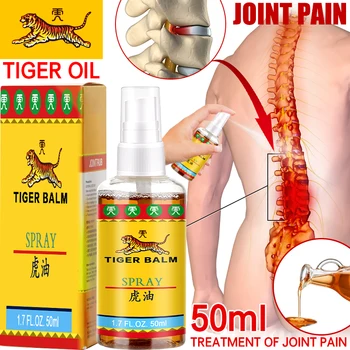 2022 NOU Thailanda tigru ulei de medicina Chineză pentru tratarea reumatice artralgii, dureri musculare, vânătăi și umflături 50ml