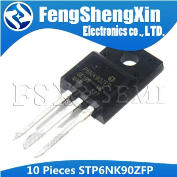 10buc STP6NK90ZFP SĂ-220F STP6NK90Z SĂ-220 P6NK90ZFP STP6NK90 P6NK90 P6NK90Z 6NK90 TO220F N-Canal Tranzistor MOSFET