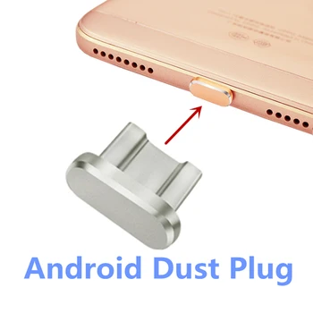Telefon Android Micro USB Anti-Praf Mufă încărcător port de încărcare interfață stopple pentru Xiaomi, Huawei telefon mobil android