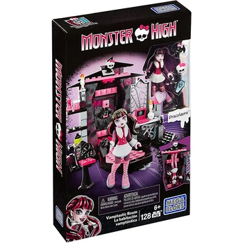 Mega Bloks Monster High Draculaura Vamptastic Camera Set de Construcție Collector ' s Edition CNF80 Cadouri pentru Adulți și Copii