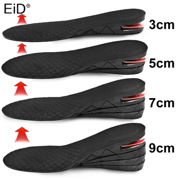 EiD 3-9cm Invizibil Înălțime Crește Branț Pernă de Înălțime de Ridicare Reglabil Taie Pantofi cu Toc Introduce mai Înalt Suport Absorbant Picior Pad