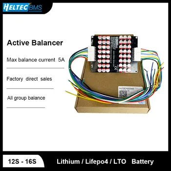 Heltec en-Gros 5A 16 Egalizator Activ de Echilibrare 12-16 Lifepo4/Lipo/LTO Energie a Bateriei de Condensatoare 48V sistem de stocare a Energiei