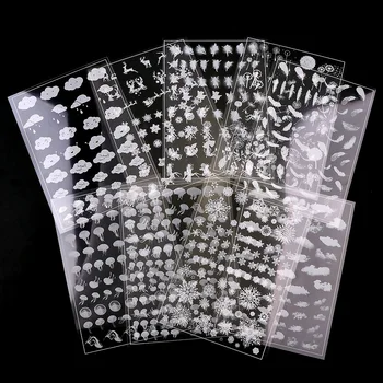Alb 3pc Fulg de nea Meduze Nor de Papadie Material Transparent Cu Utilizarea Epoxidice Mucegai de Luare Instrument de Umplere Pentru Bijuterii DIY