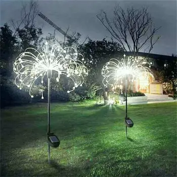 Solar Artificii, Lumini În Aer Liber Rezistent La Apa Crăciun Gazon Calea De Lumini În Aer Liber Curte Decor Nunta Artificii Solar Lumini De Basm