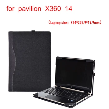 Caz Pentru Hp Pavilion X360 Convertibile 14 Maneci Laptop De 14-ce 14S-CR0000 Detașabil Capac Notebook Geanta de Protectie a Pielii Cadouri