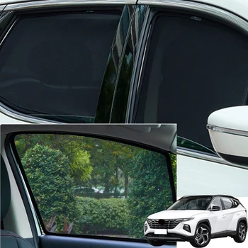 Magnetic Geamul Mașinii Parasolar Parasolar Cortina Viziere Sunproof Tifon Cu Ochiuri De Protecție A Acoperi Accesoriile Pentru Hyundai Tucson 2021